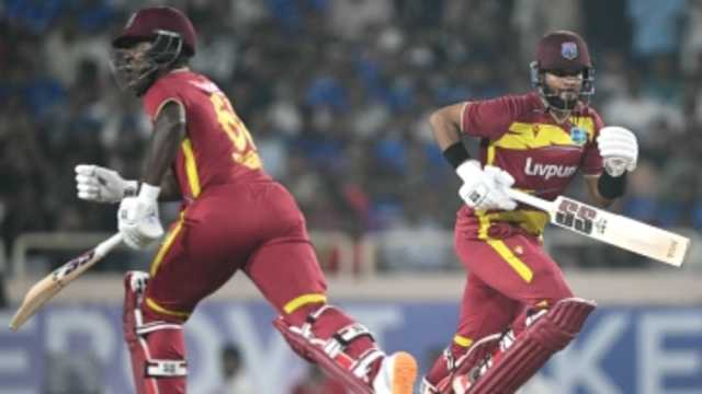 In Ranchi, did West Indies break the record for the highest successful T20I chase?